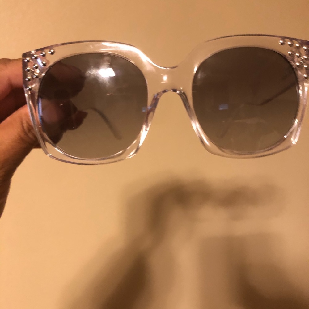 Michael Kors clear sunglasses